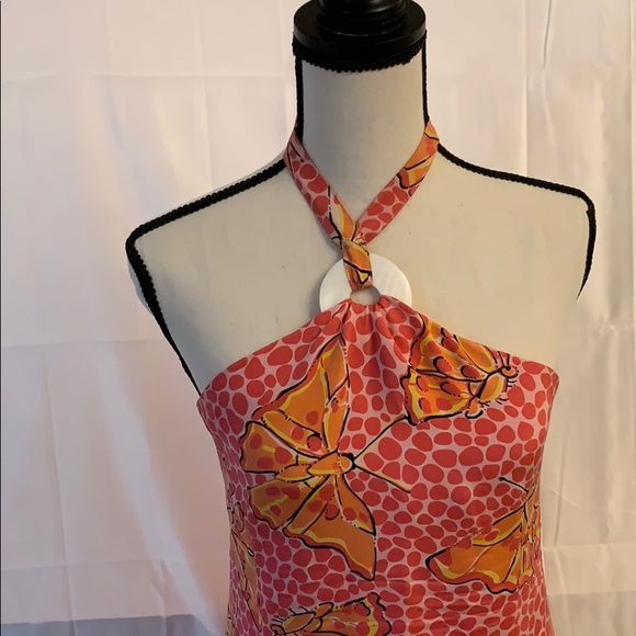 🌸Lilly Pulitzer silk midi sundress: sz large💕 - Picture 2 of 11